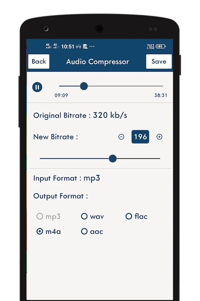 MP3 Compressor | Indus Appstore | Screenshot