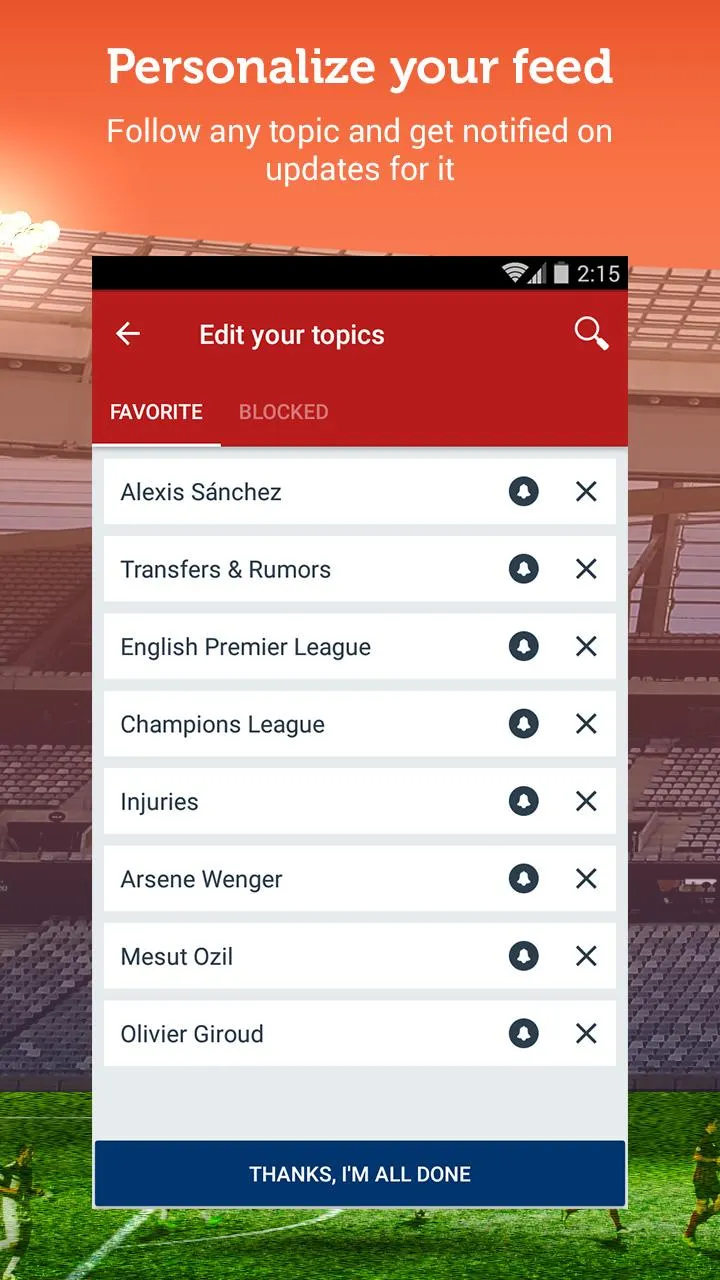 Gunners News | Indus Appstore | Screenshot