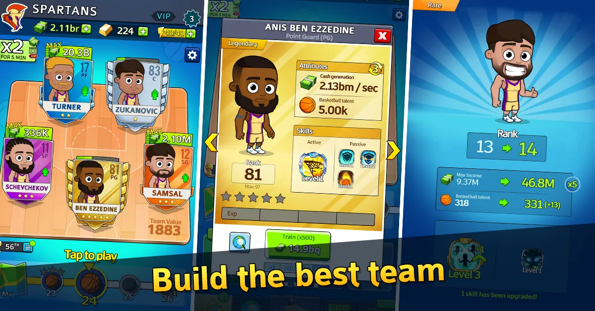 Idle Five Basketball tycoon | Indus Appstore | Screenshot