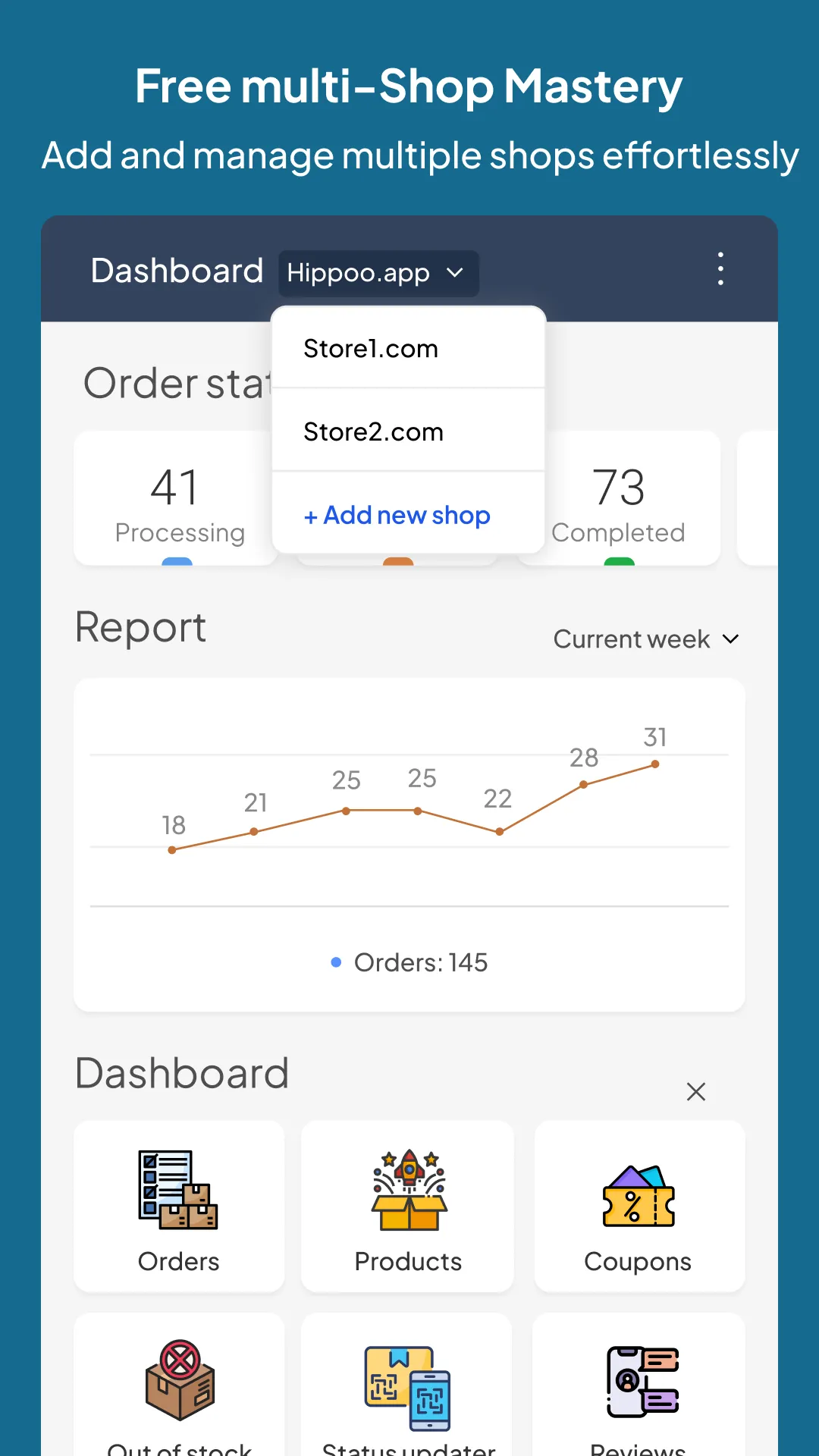 Hippoo Woocommerce Manager | Indus Appstore | Screenshot