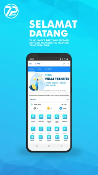 7PAY: Pulsa dan Paket Internet | Indus Appstore | Screenshot