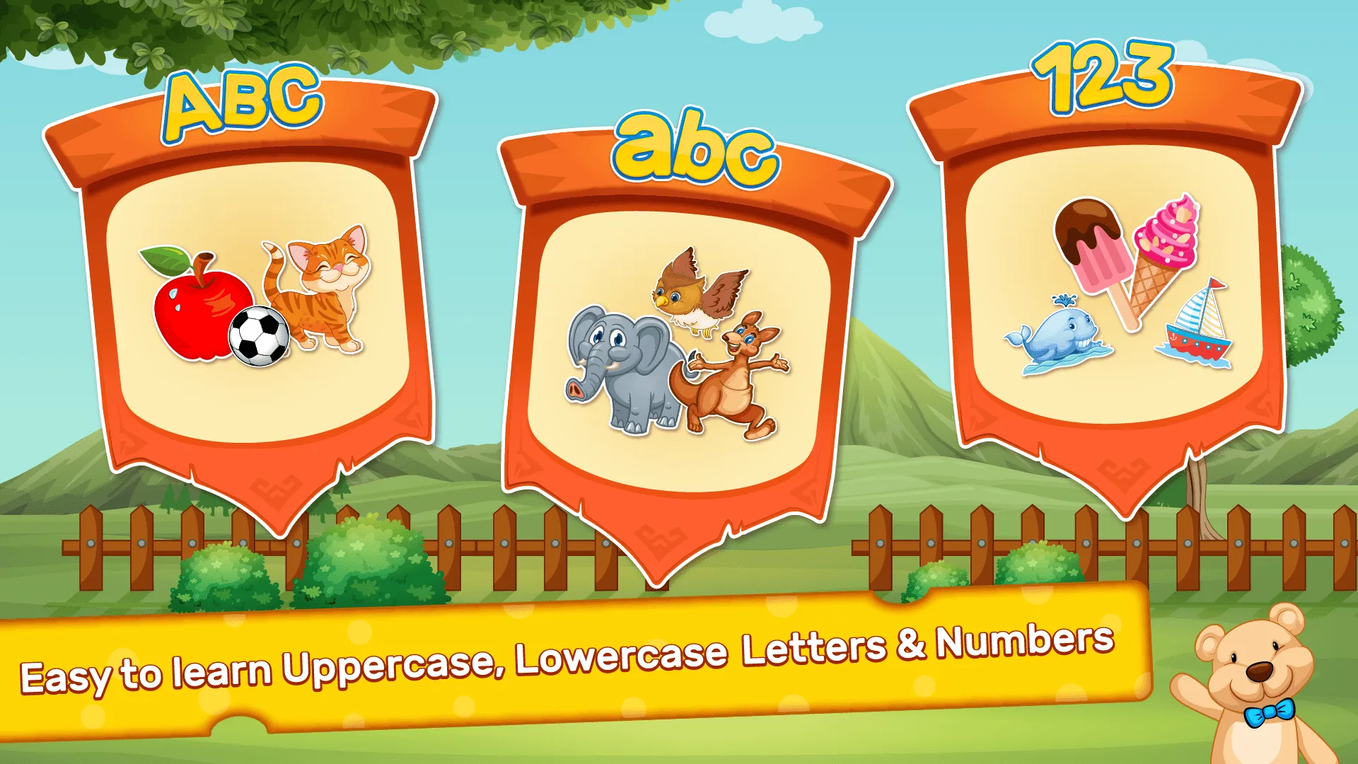 Kids Alphabets Numbers Tracing | Indus Appstore | Screenshot