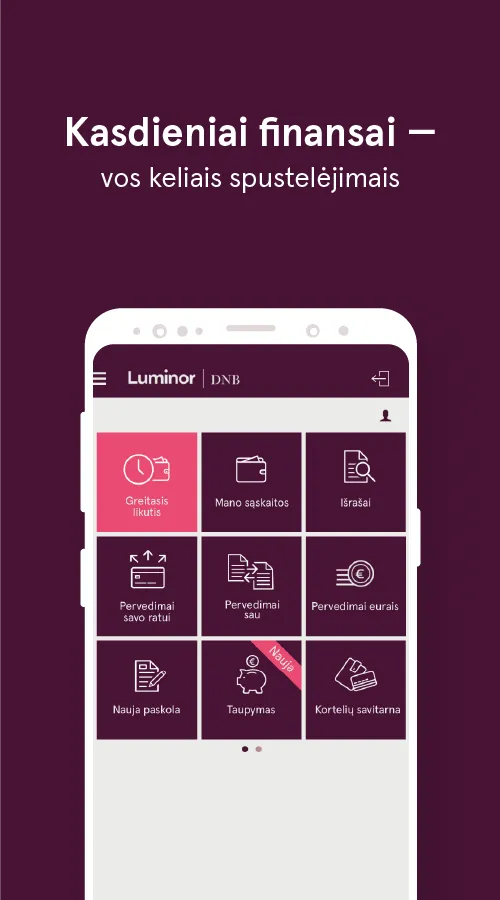 Luminor Lietuva | Indus Appstore | Screenshot