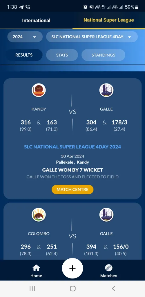 Sri Lanka Cricket | Indus Appstore | Screenshot