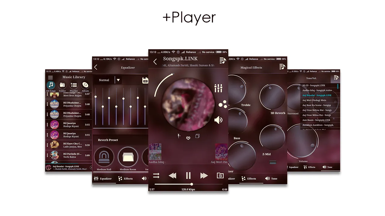 Fx Music Player + Equalizer | Indus Appstore | Screenshot