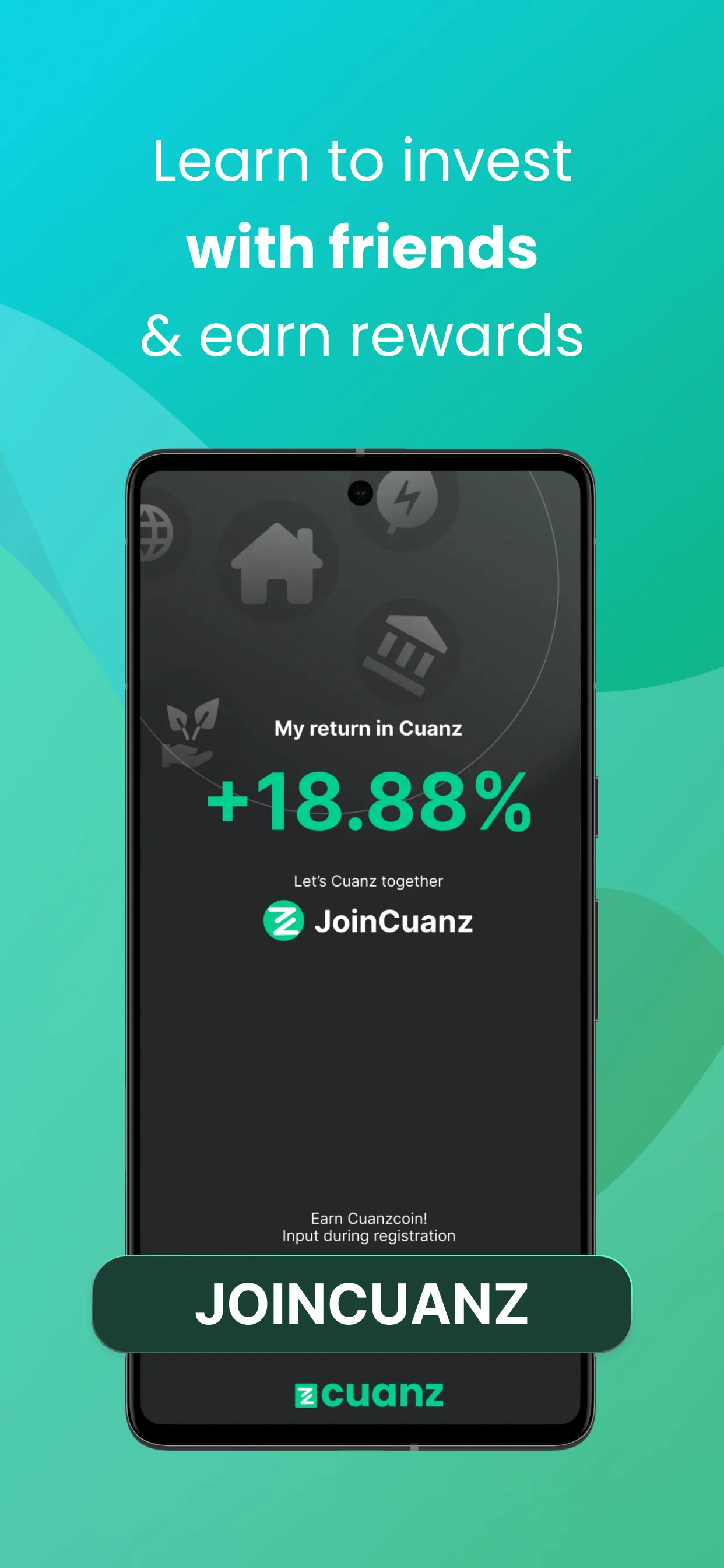 Cuanz : Social Invest Platform | Indus Appstore | Screenshot