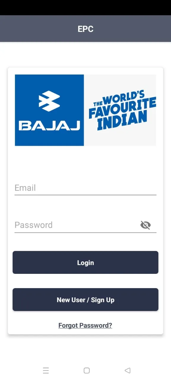 Bajaj Spare Parts Search (EPC) | Indus Appstore | Screenshot