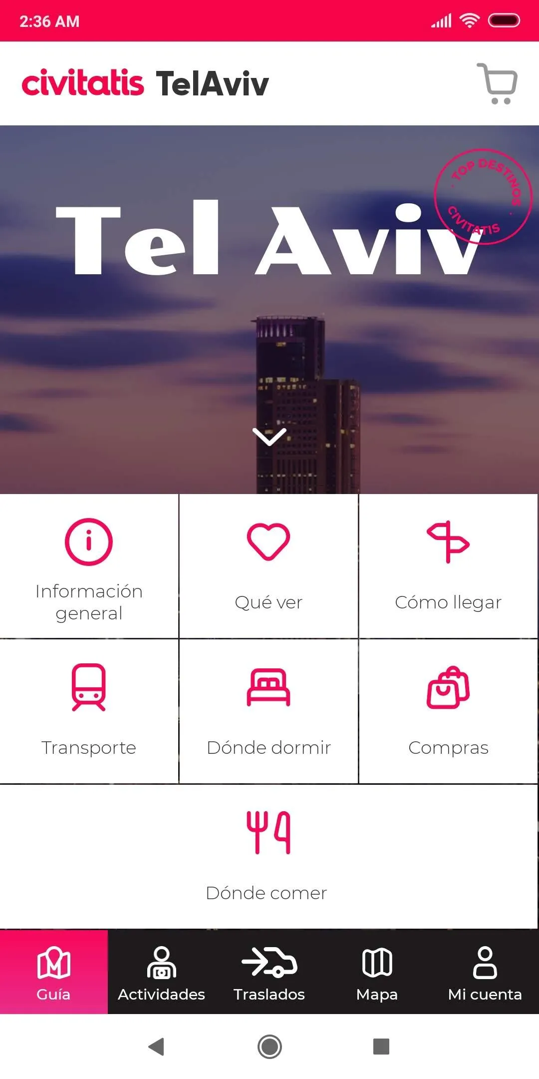 Guía de Tel Aviv de Civitais | Indus Appstore | Screenshot