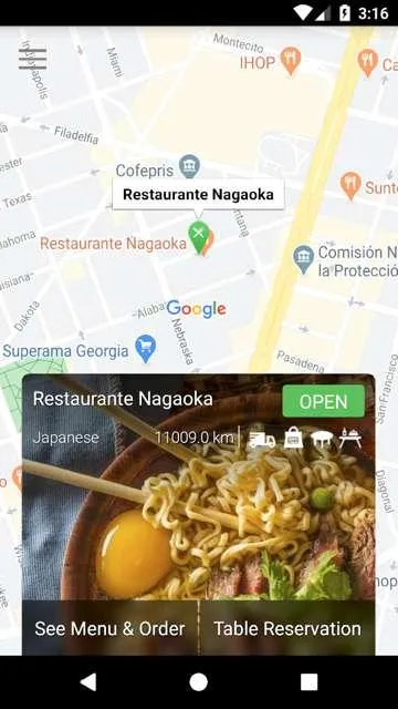 RESTAURANTE NAGAOKA | Indus Appstore | Screenshot