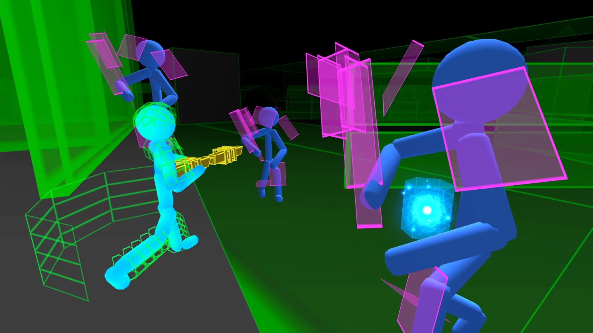 Stickman Neon Gun Warriors | Indus Appstore | Screenshot