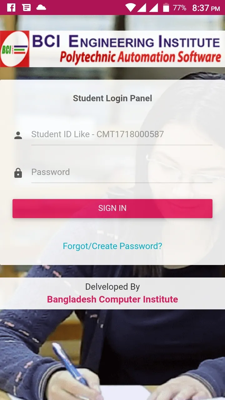 BCI Polytechnic | Indus Appstore | Screenshot