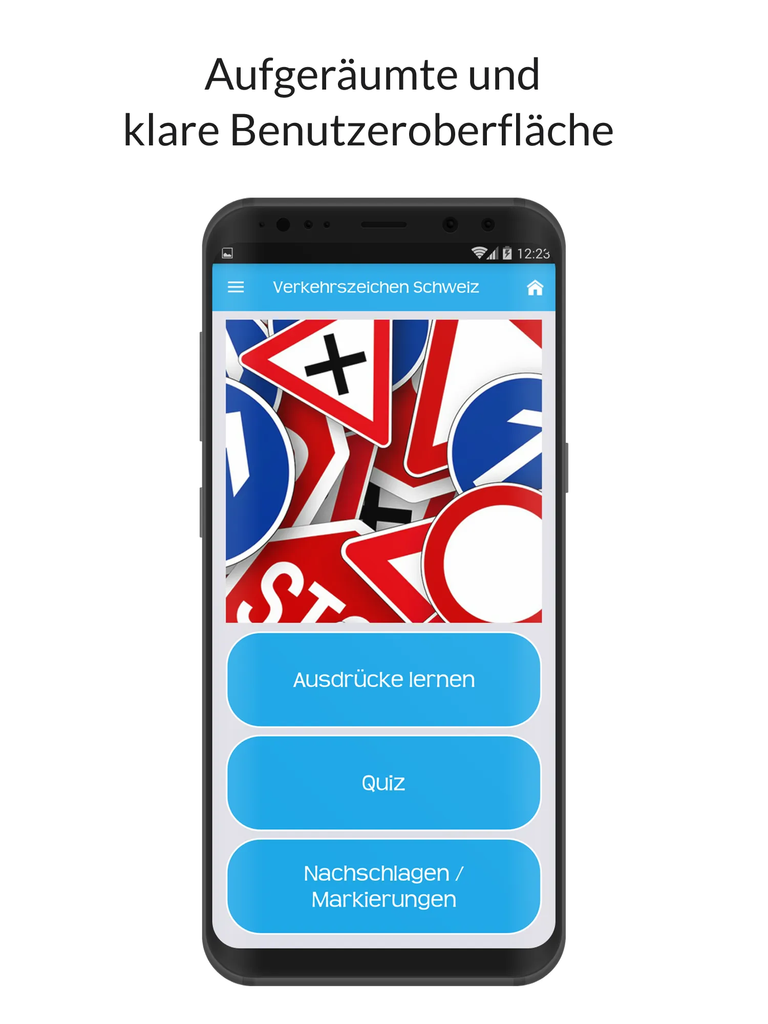 Verkehrszeichen Schweiz | Indus Appstore | Screenshot