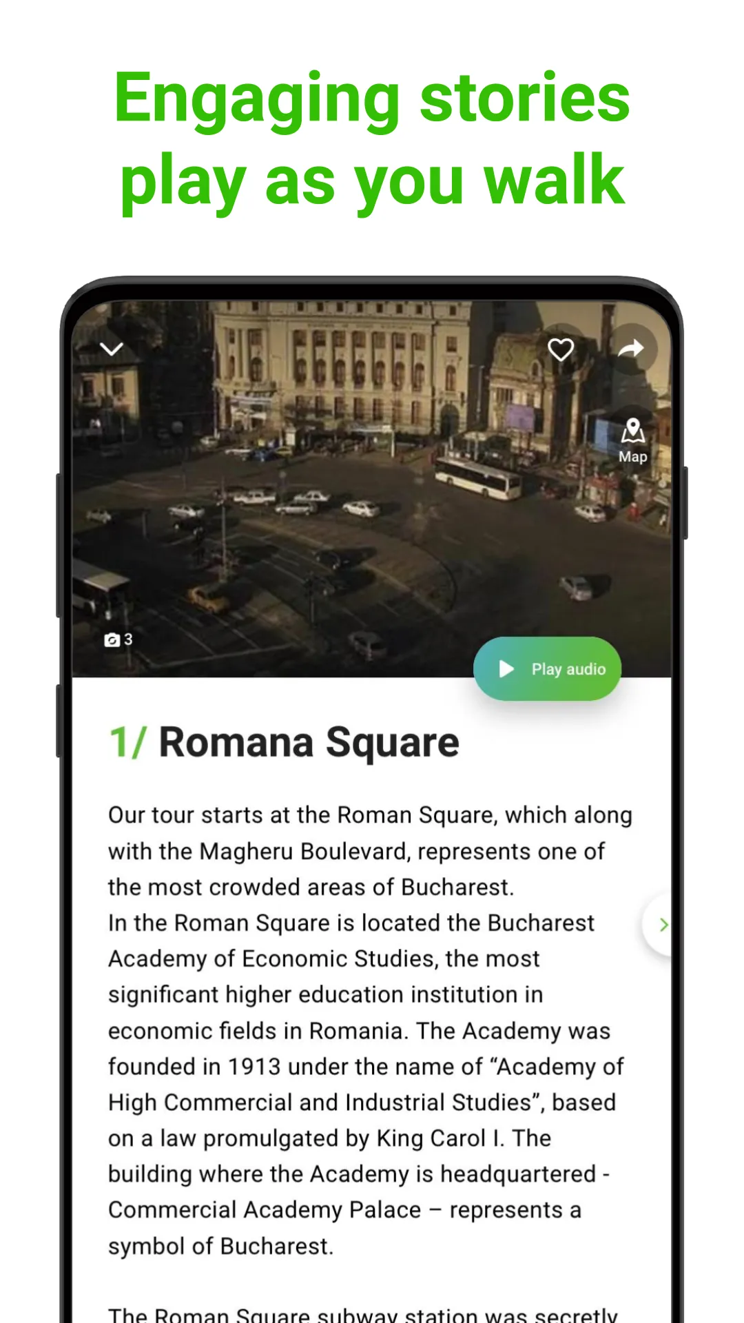 Bucharest SmartGuide | Indus Appstore | Screenshot