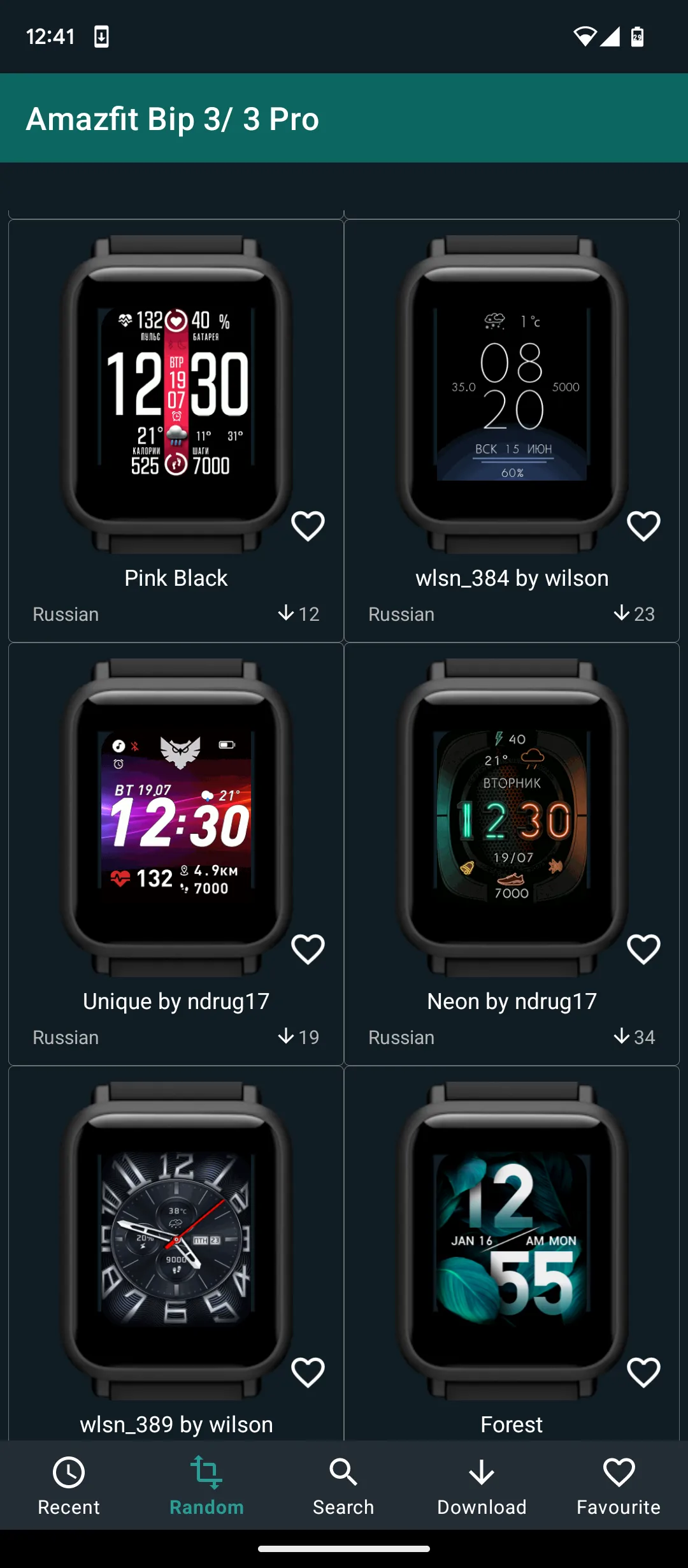 Watchfaces Amazfit Bip 3/5 & U | Indus Appstore | Screenshot