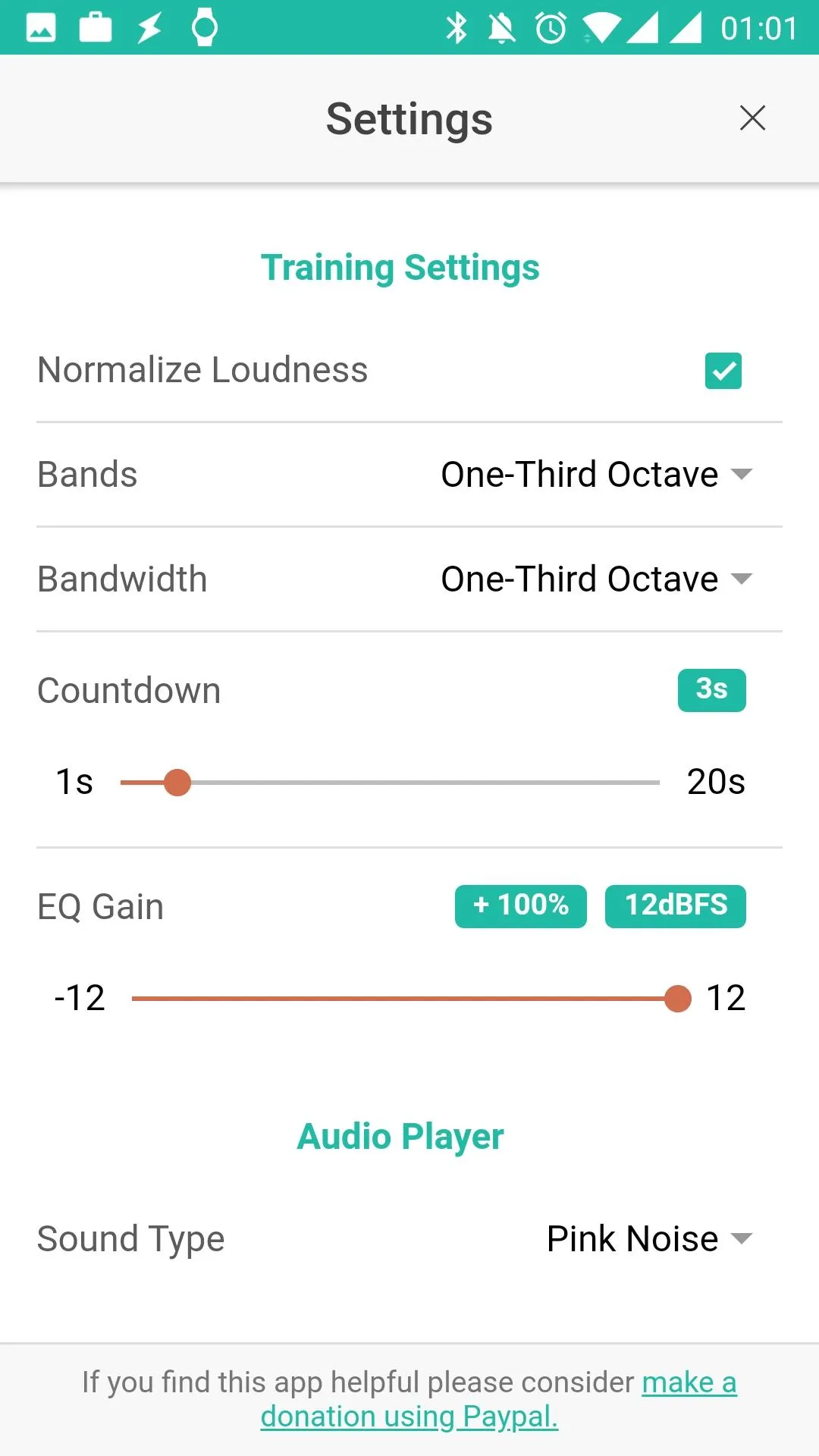 Audio Training EQ and Feedback | Indus Appstore | Screenshot