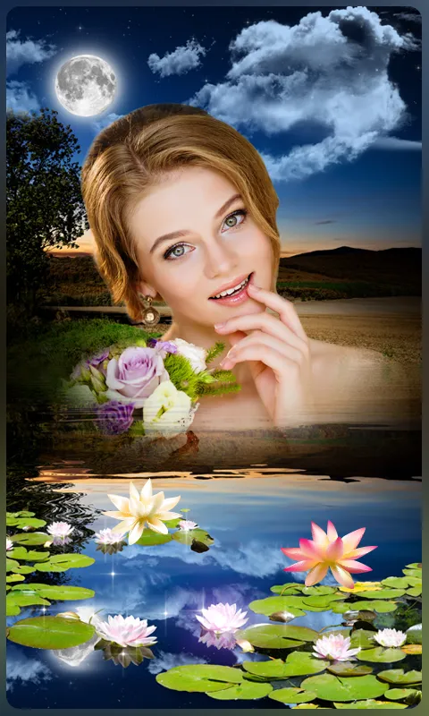 Lotus Photo Frames | Indus Appstore | Screenshot