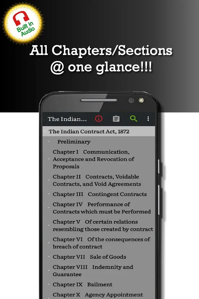 Indian Contract Act 1872 (ICA) | Indus Appstore | Screenshot