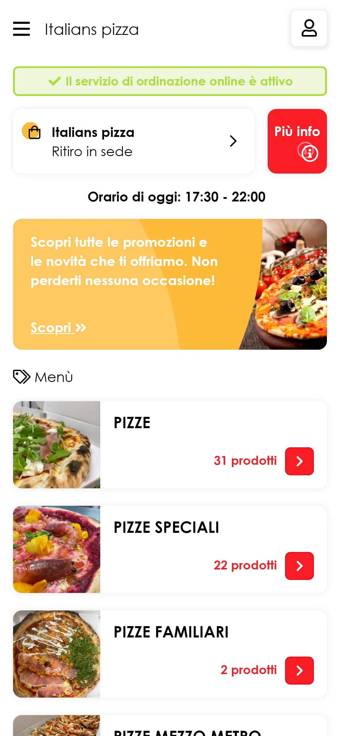 Italian's Pizza | Indus Appstore | Screenshot