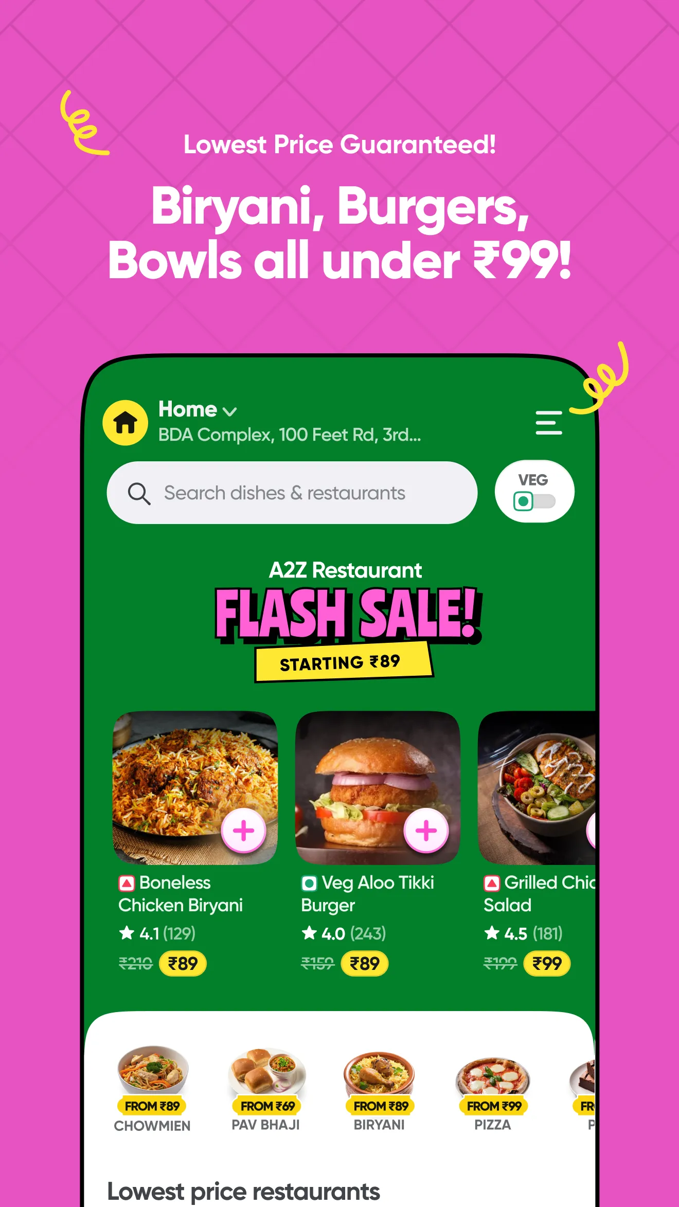 toing - Food Delivery | Indus Appstore | Screenshot