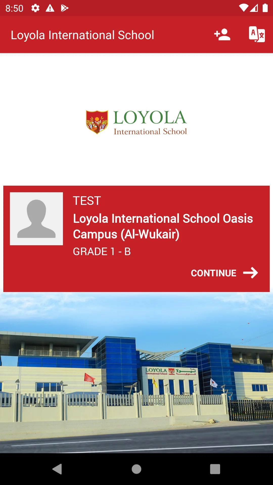 Loyola International School | Indus Appstore | Screenshot