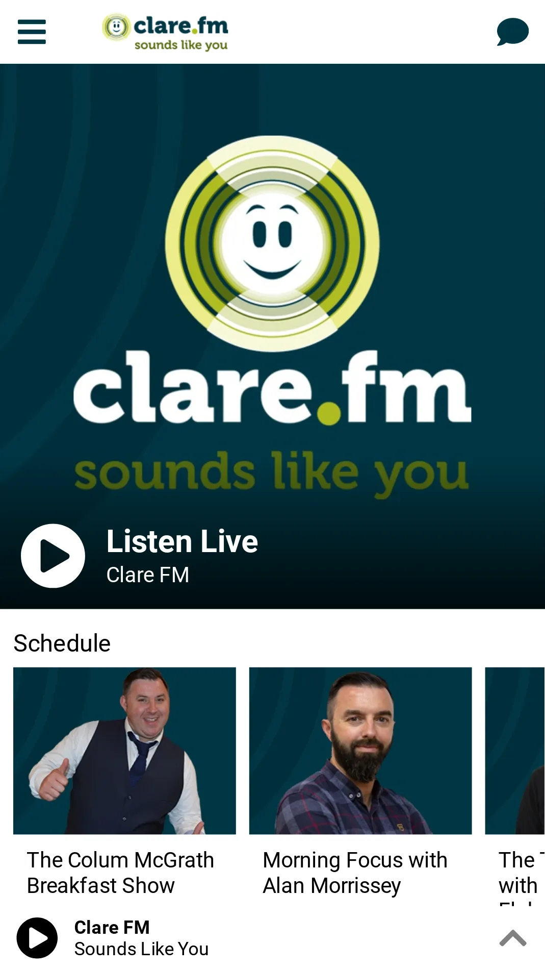 Clare FM | Indus Appstore | Screenshot