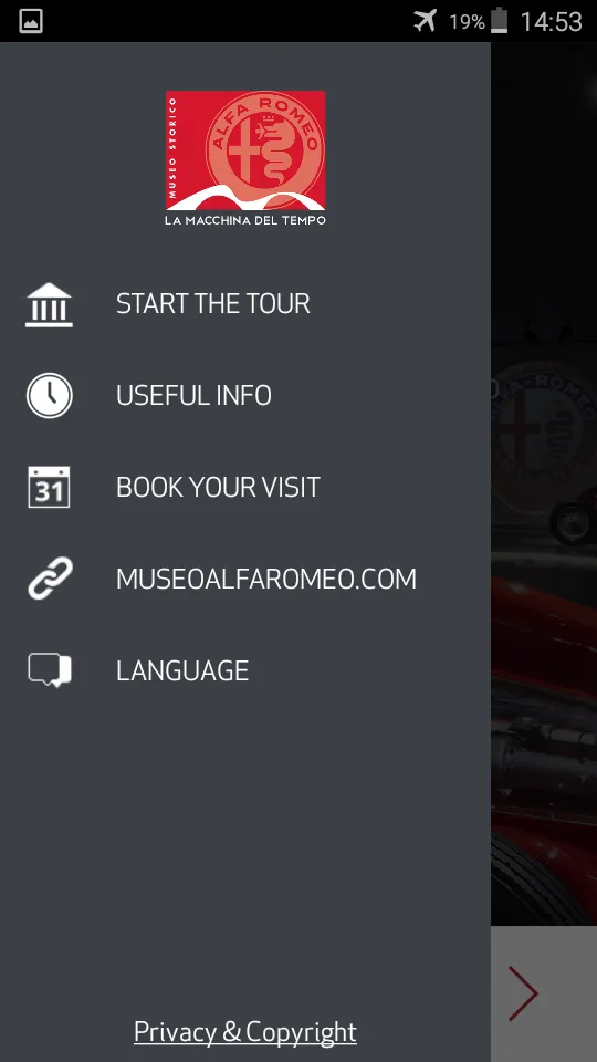 Alfa Romeo Historical Museum | Indus Appstore | Screenshot