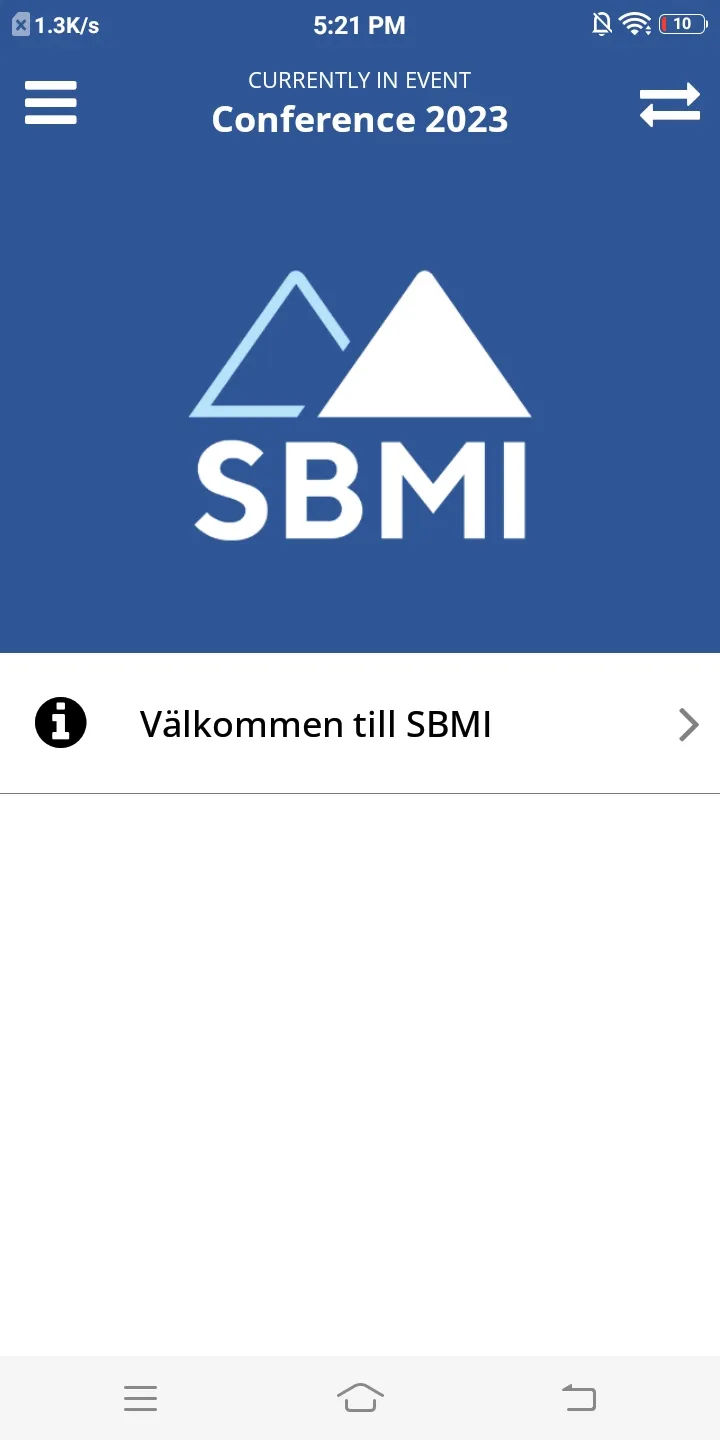 SBMI-möten | Indus Appstore | Screenshot