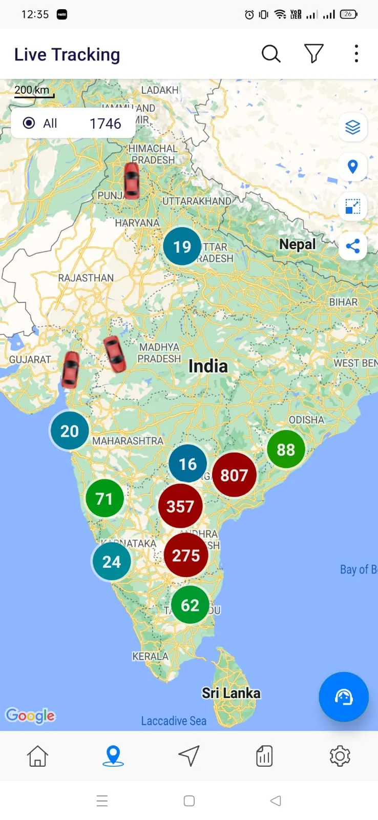 Glorious GPS Tracking | Indus Appstore | Screenshot