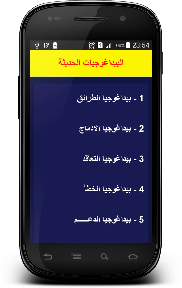 البيداغوجيات الحديثة | Indus Appstore | Screenshot