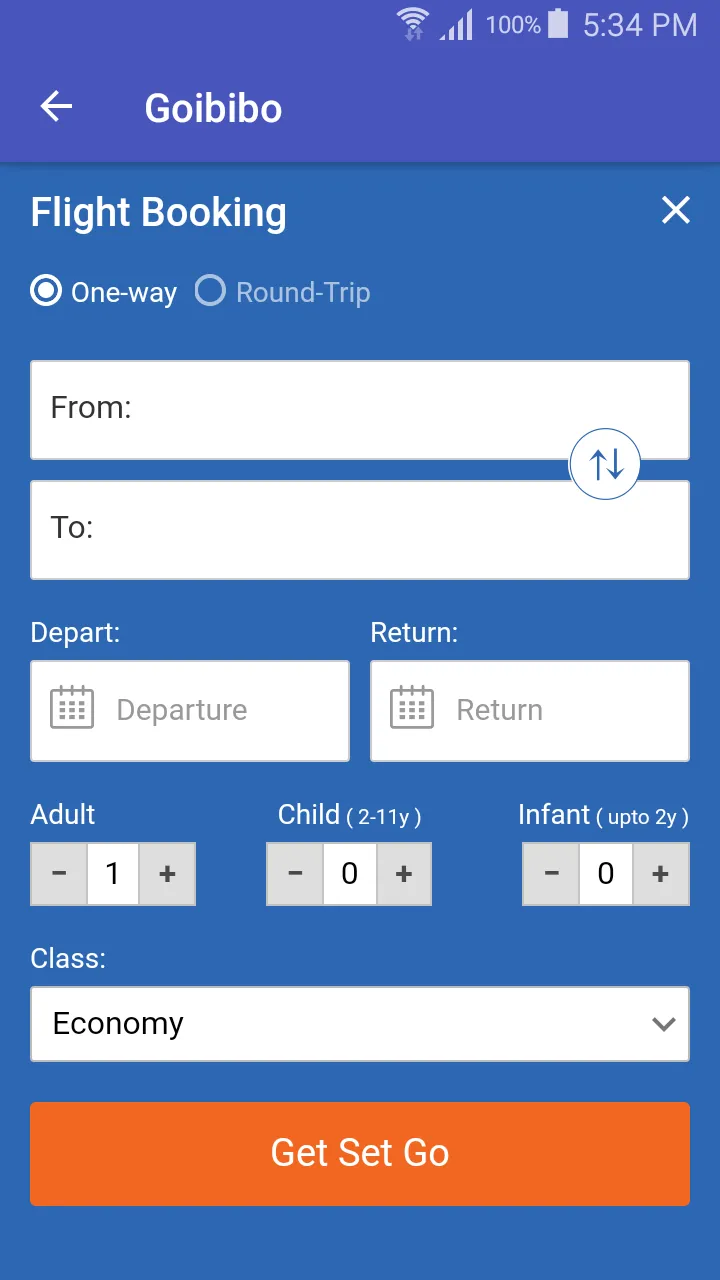 All Flight Tickets Booking | Indus Appstore | Screenshot