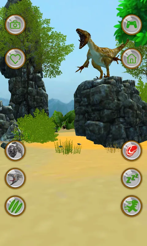 Talking Jurassic Raptor | Indus Appstore | Screenshot