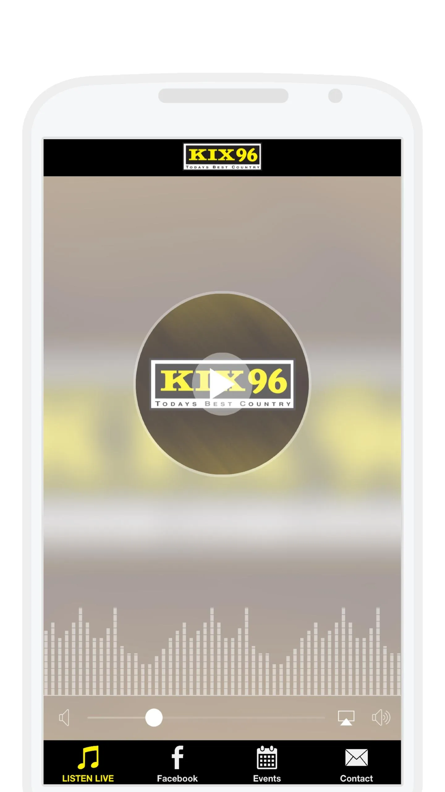 KIX 96 FM | Indus Appstore | Screenshot