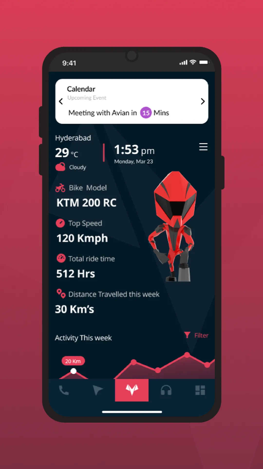 Sepal: Bike Infotainment App | Indus Appstore | Screenshot