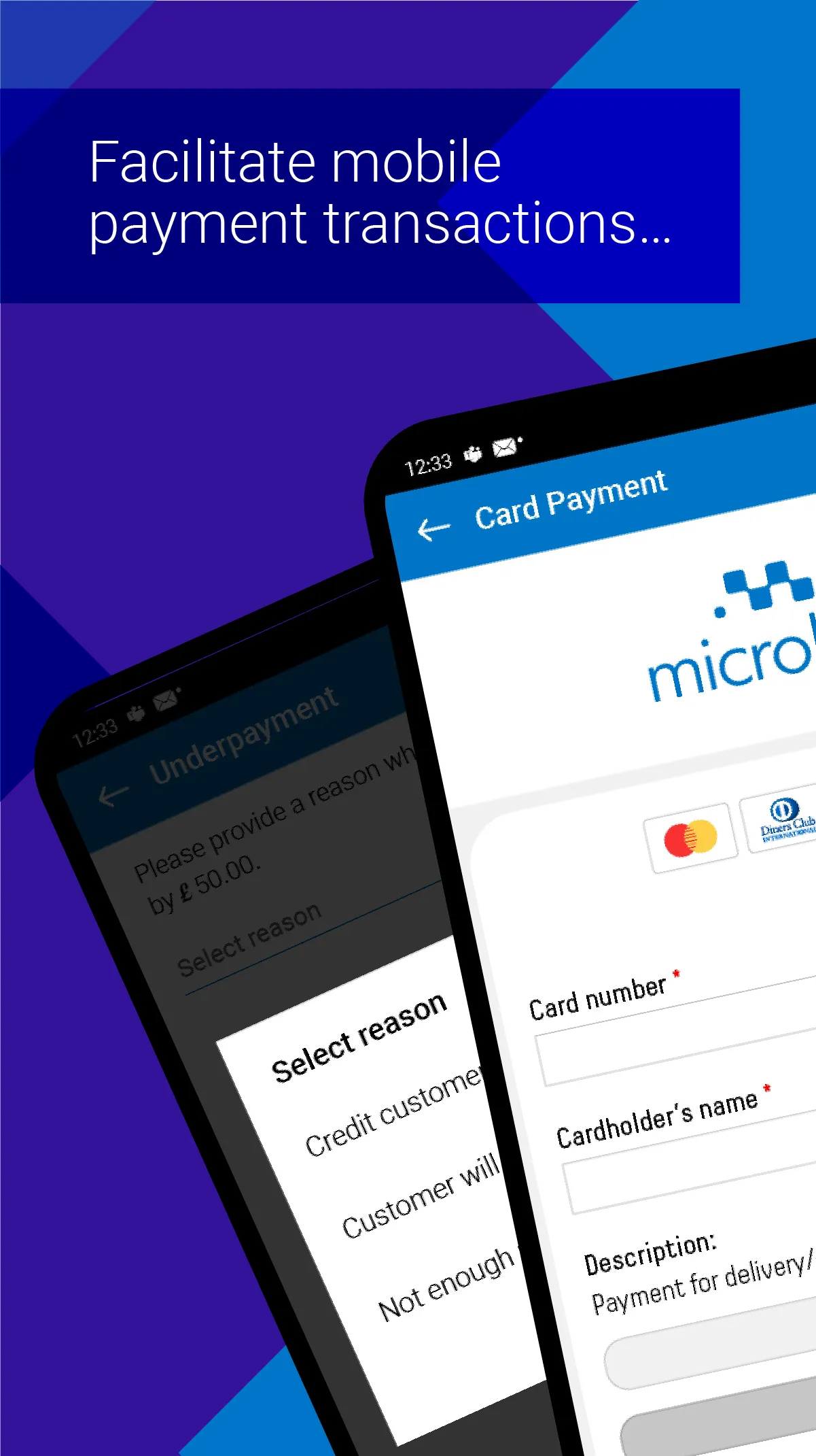 Microlise Payment Module | Indus Appstore | Screenshot