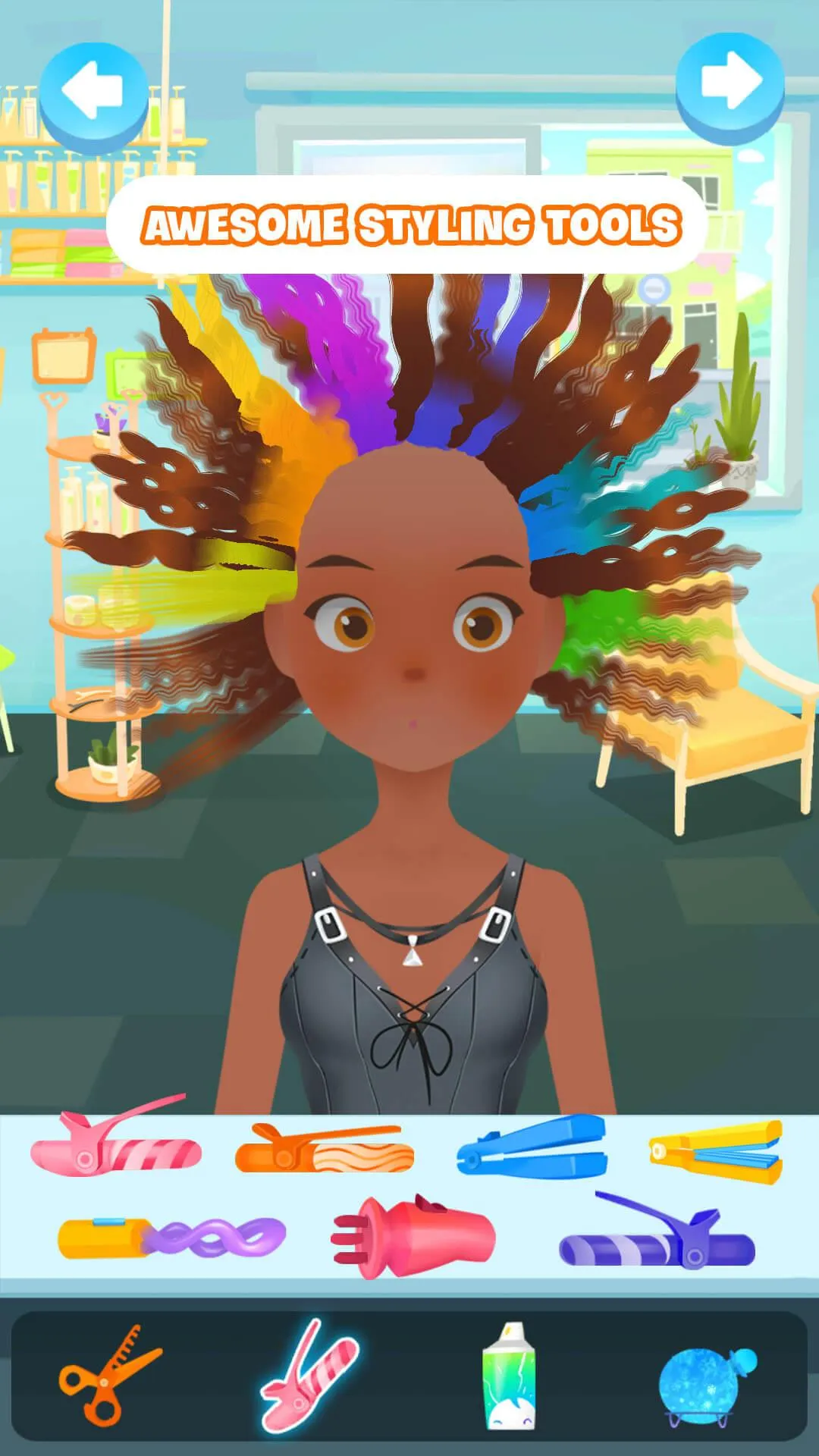 Hair salon games : Hairdresser | Indus Appstore | Screenshot