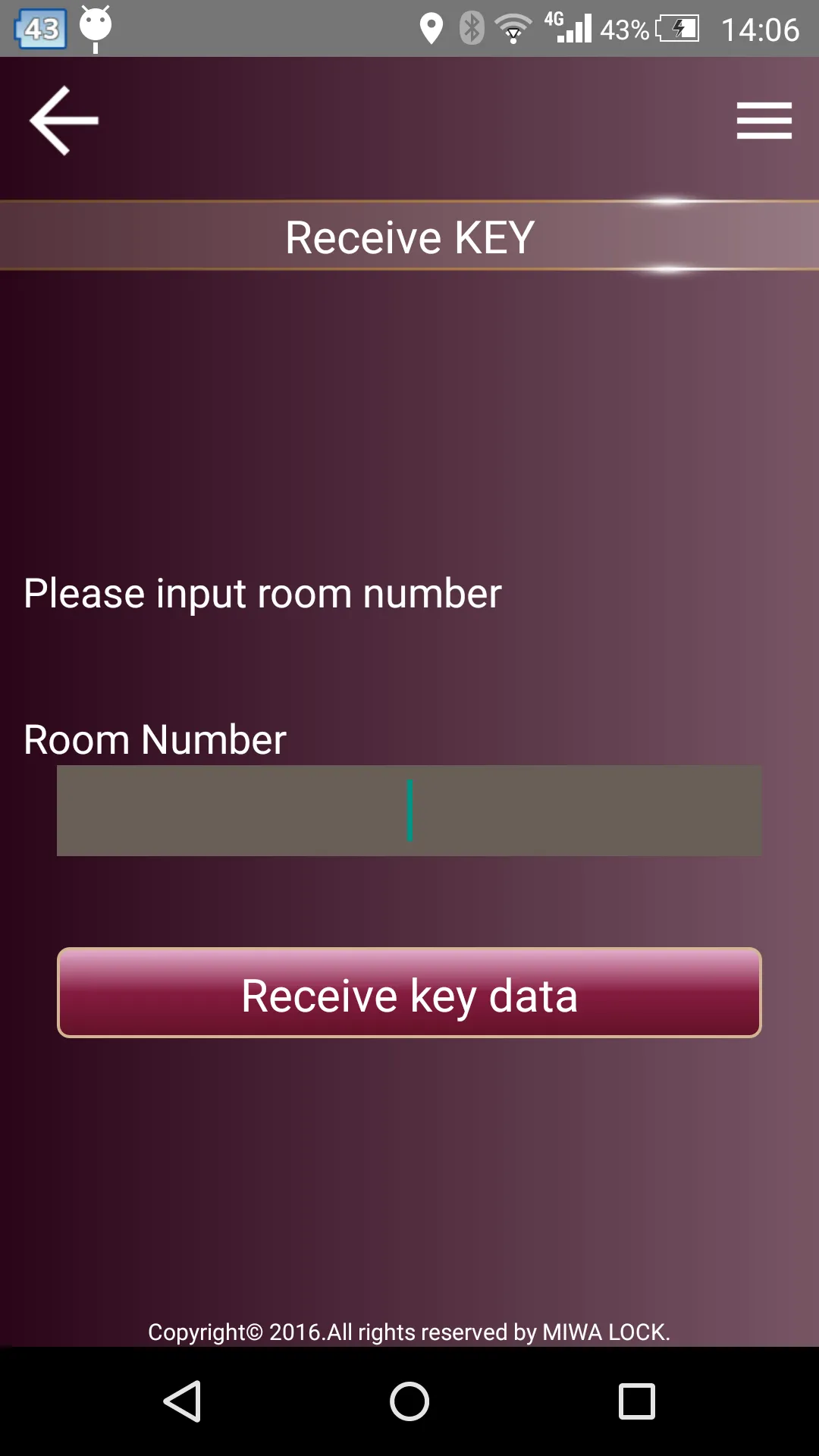 KEYMO(BLE) for HOTEL CARD LOCK | Indus Appstore | Screenshot