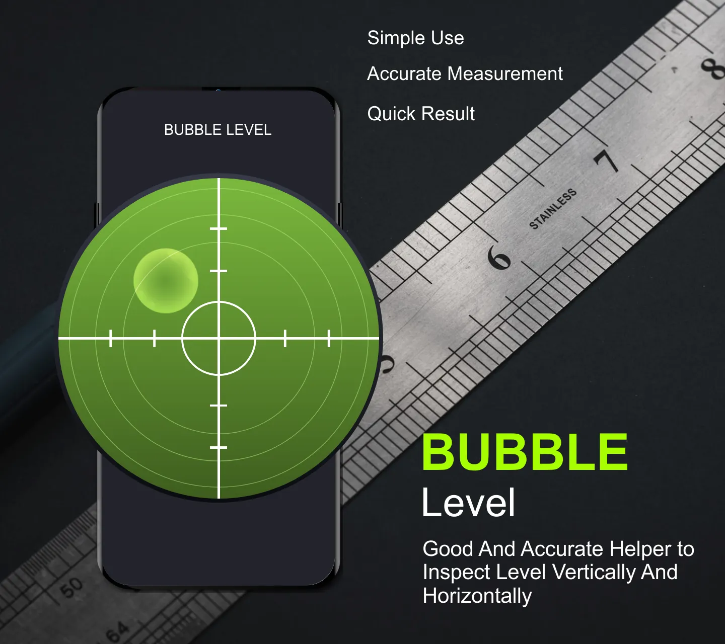 Spirit level - Bubble level | Indus Appstore | Screenshot