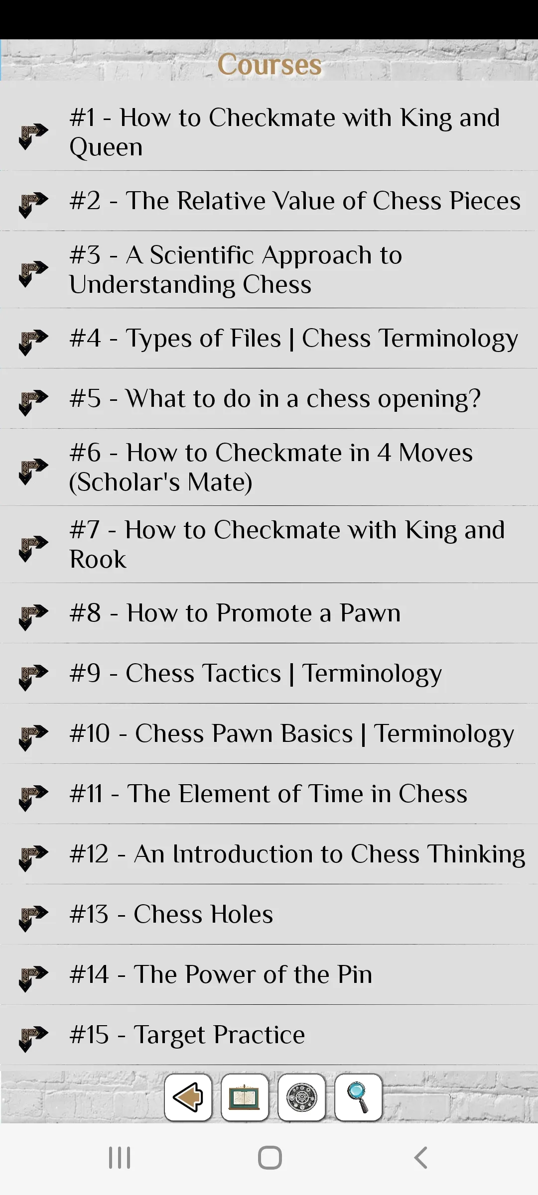 Chess Tutorials - Games | Indus Appstore | Screenshot