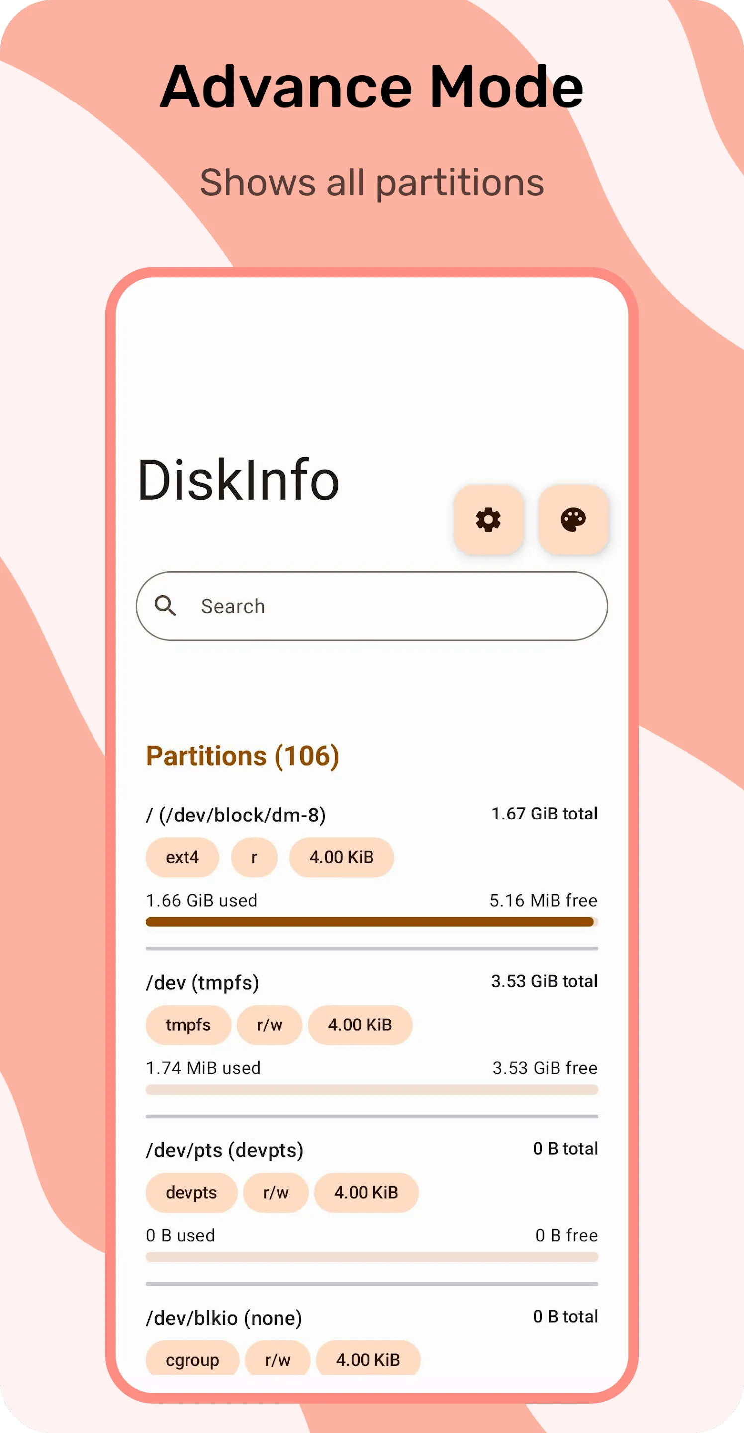 DiskInfo | Indus Appstore | Screenshot