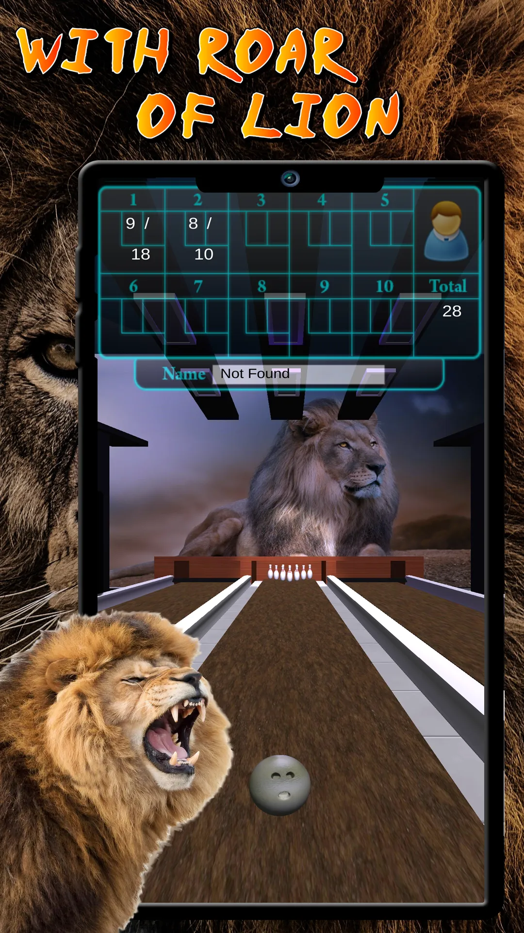 Bowling with Wild | Indus Appstore | Screenshot