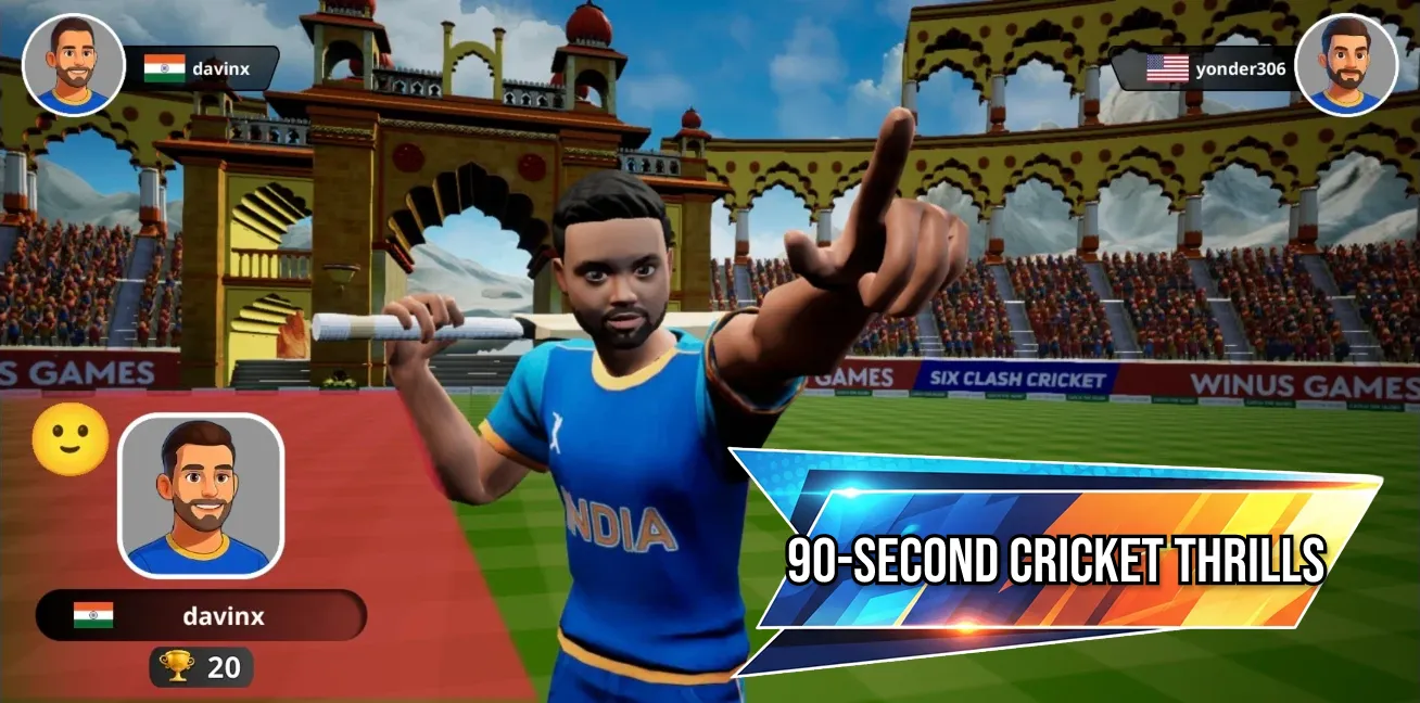 Six Clash Cricket | Indus Appstore | Screenshot