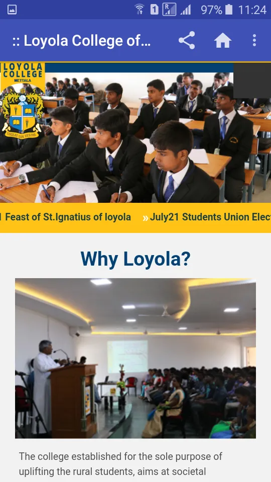 loyola mettala | Indus Appstore | Screenshot