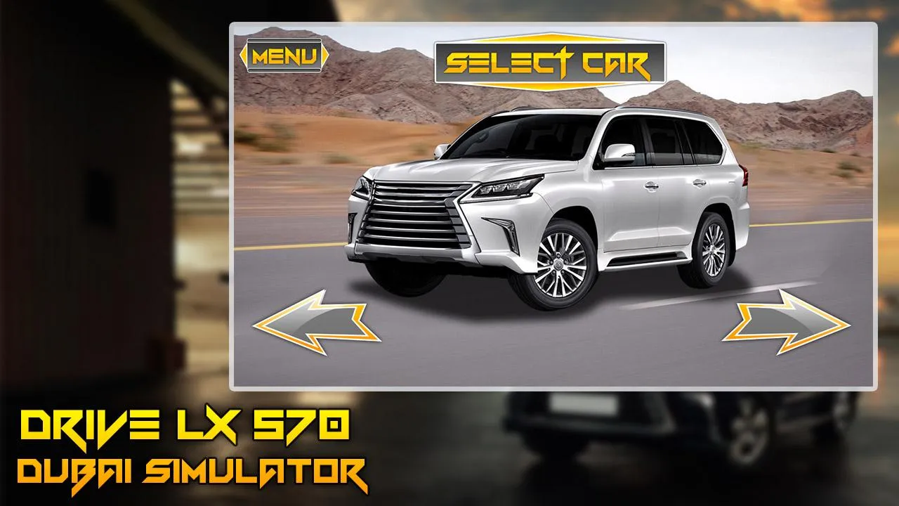 Drive LX 570 Dubai Simulator | Indus Appstore | Screenshot