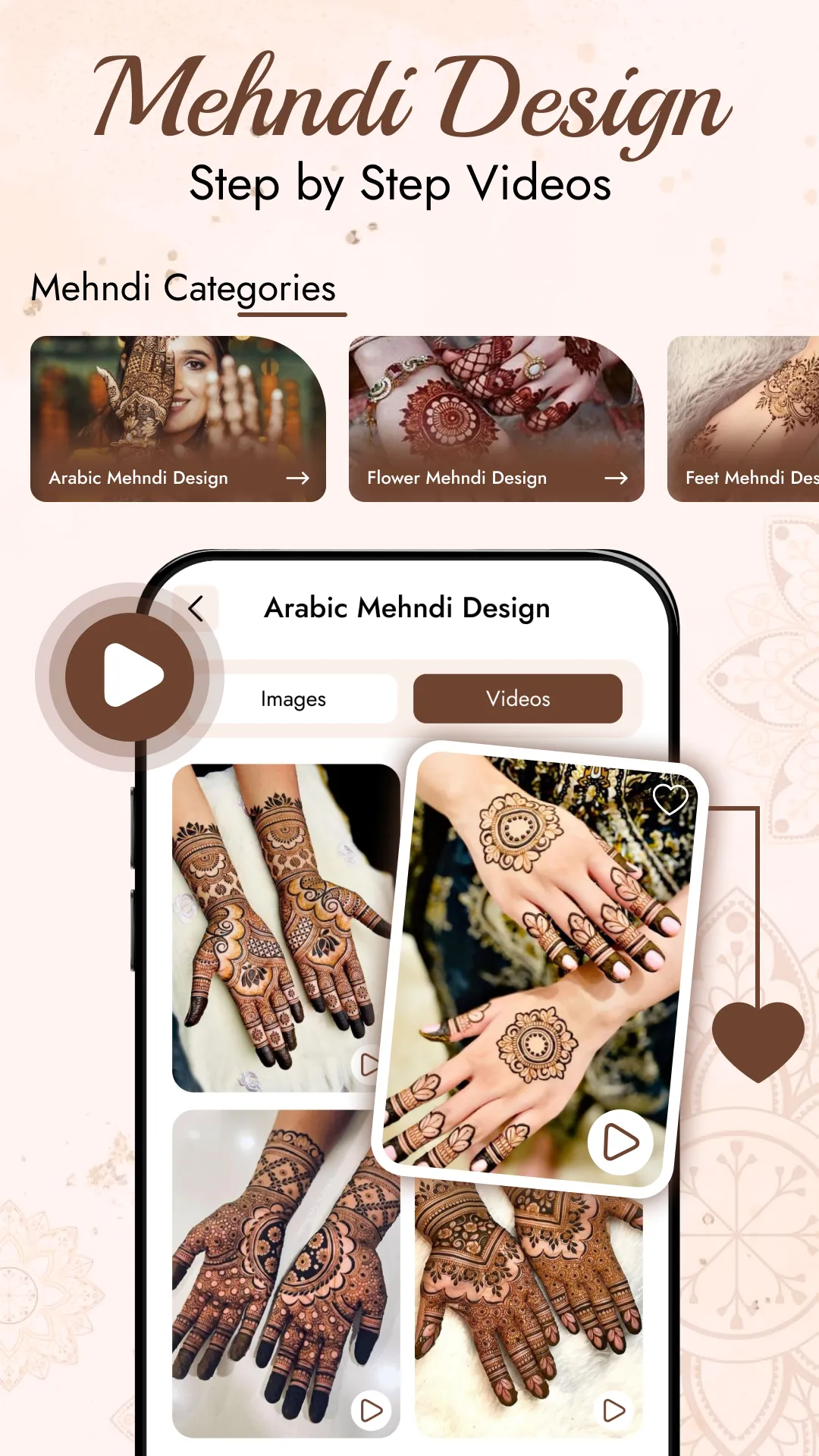 Mehndi Design 2025 : Offline | Indus Appstore | Screenshot