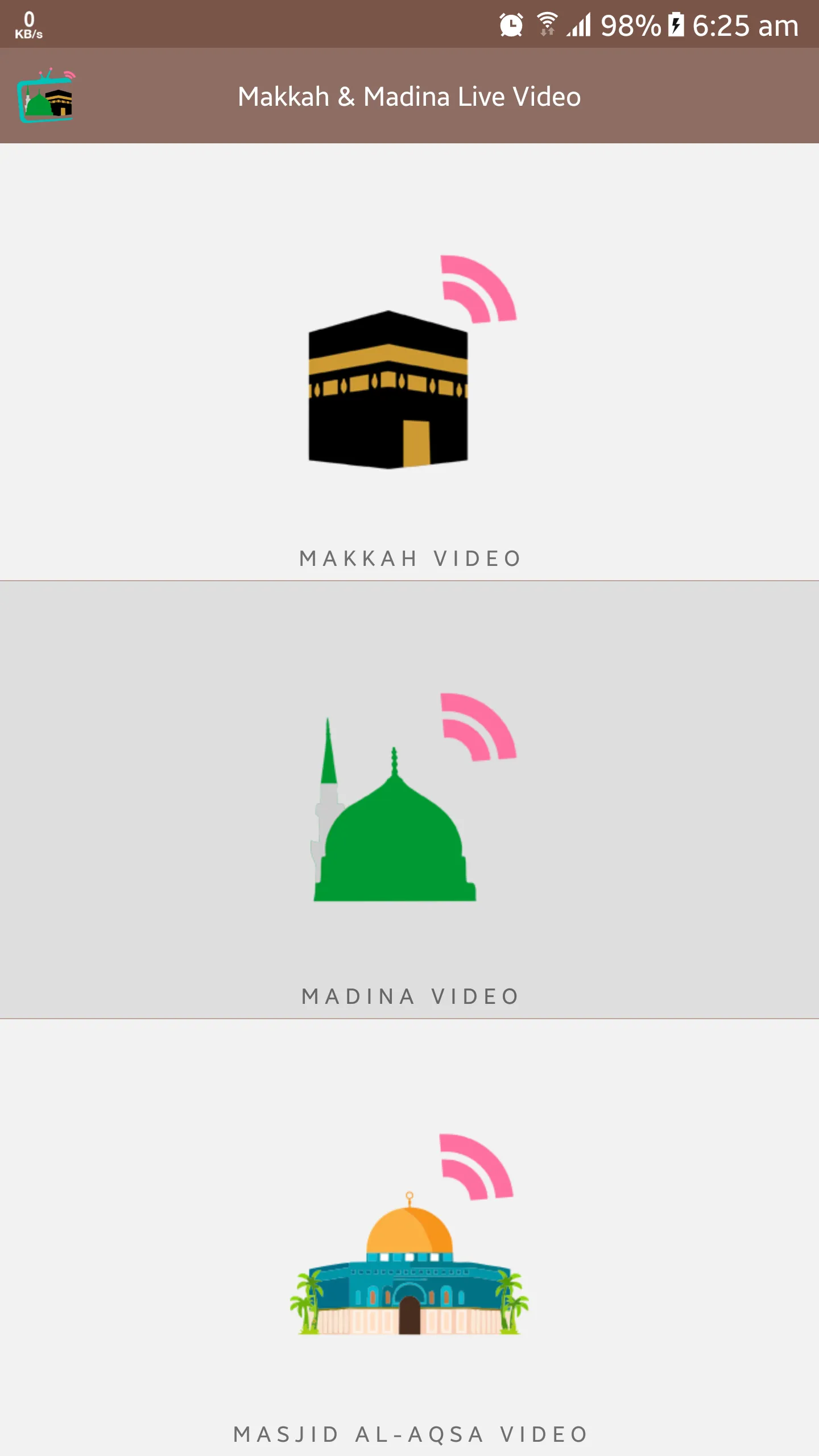 Makkah & Madina Live Video | Indus Appstore | Screenshot