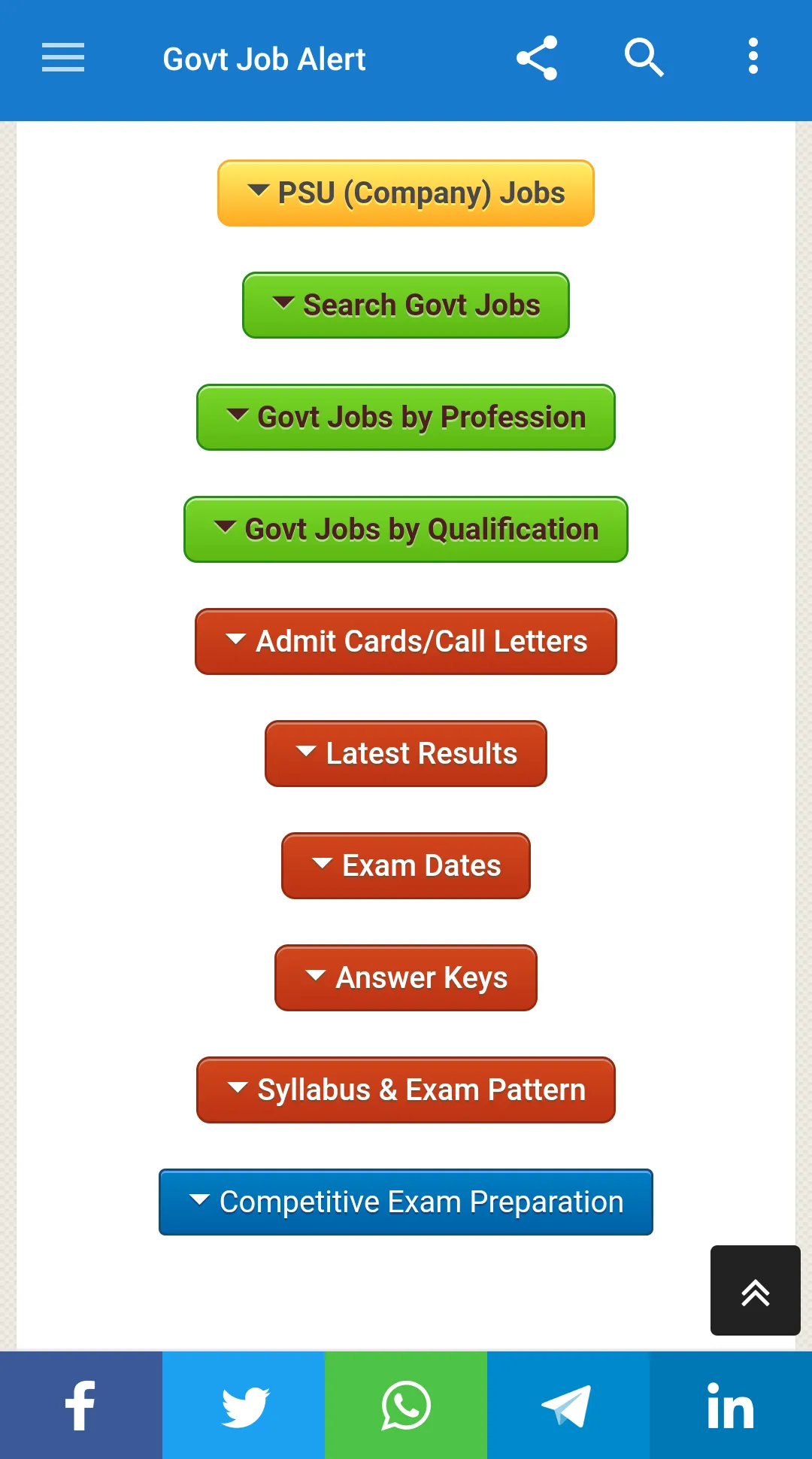 Govt Job Alert- Sarkari Naukri | Indus Appstore | Screenshot