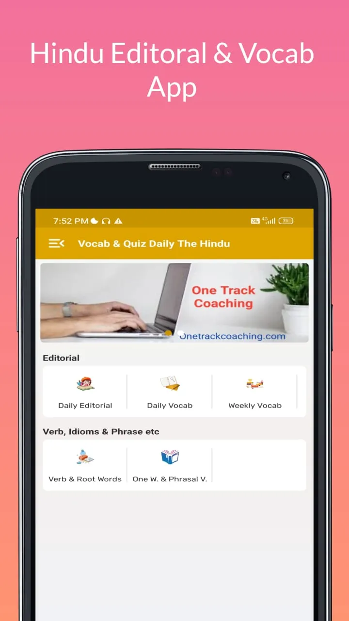 Hindu Editorial & Vocab App | Indus Appstore | Screenshot