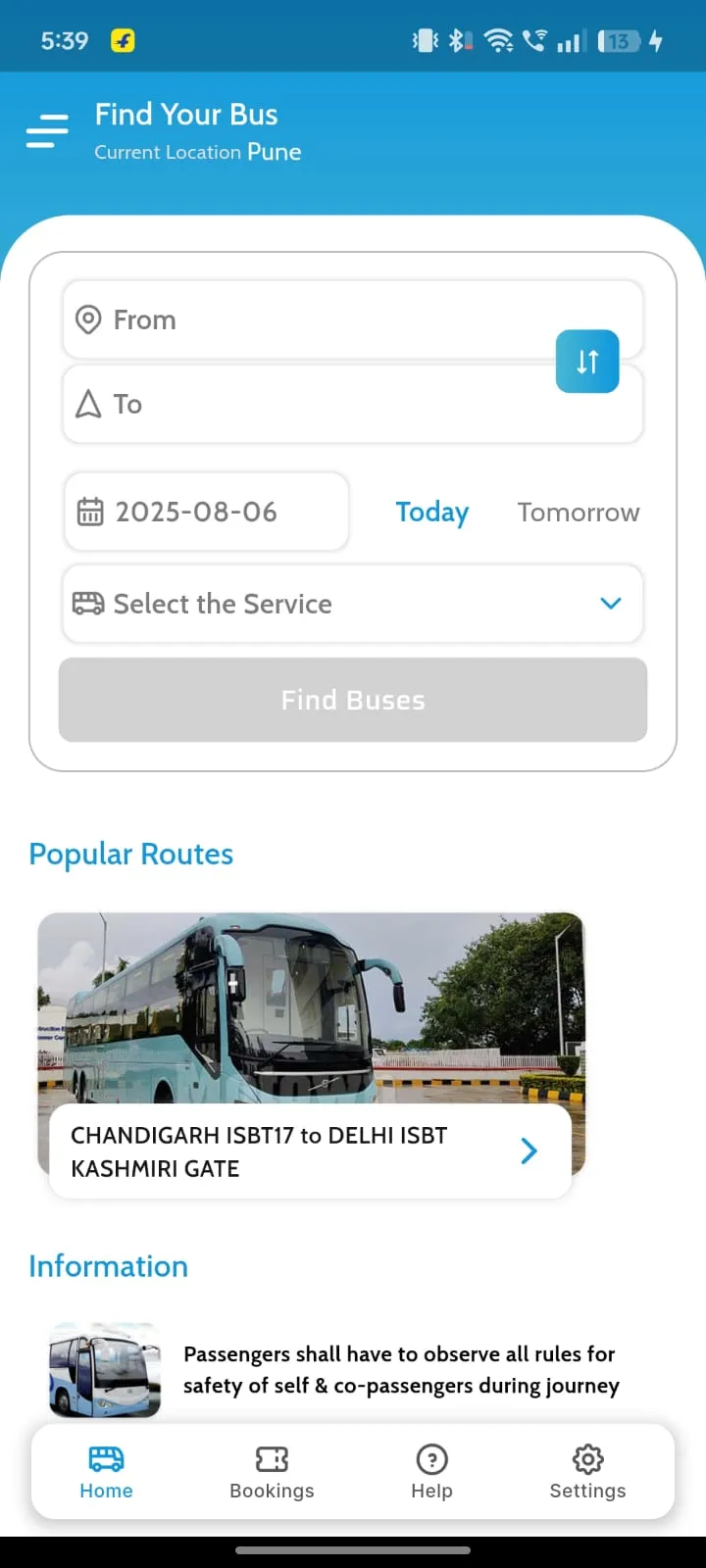 Haryana Roadways | Indus Appstore | Screenshot
