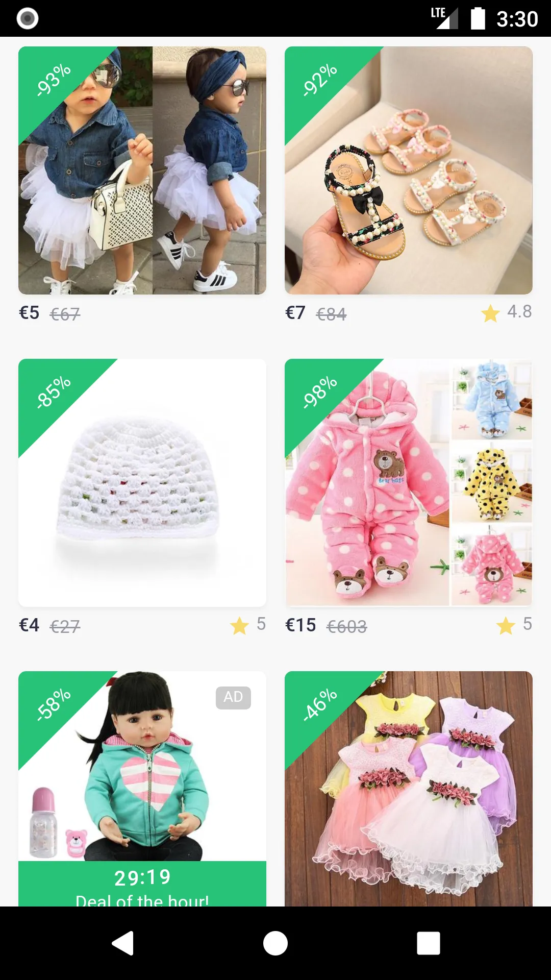 Kids & Baby Clothing shopping | Indus Appstore | Screenshot