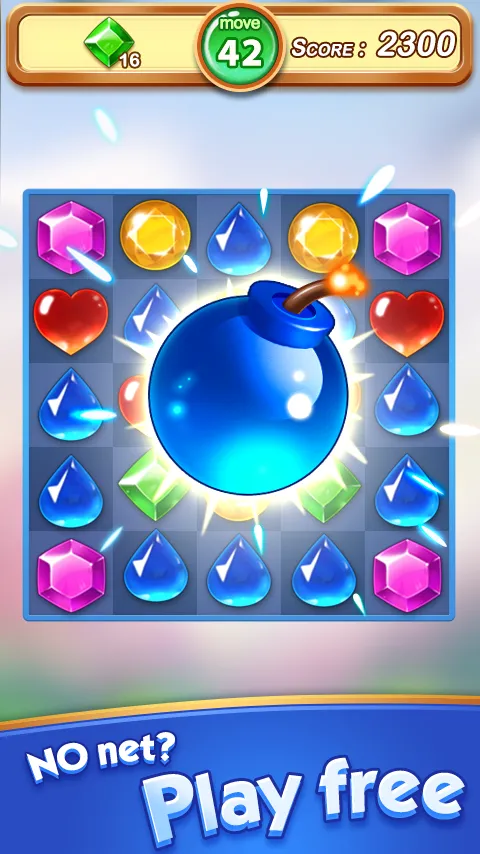 Jewel & Gem Blast | Indus Appstore | Screenshot